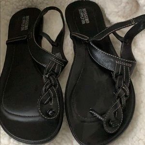 Black sandals